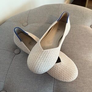 Rothy’s “salt honeycomb” women’s “the flat” size 7.5 (fits like 7-7.5)